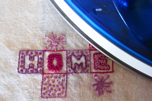 Iron Your Embroidery