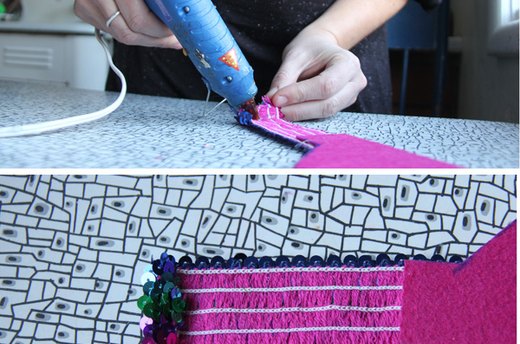 Finish Elastic Band Ends