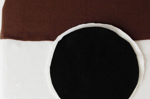 Cut Out Cream Circle