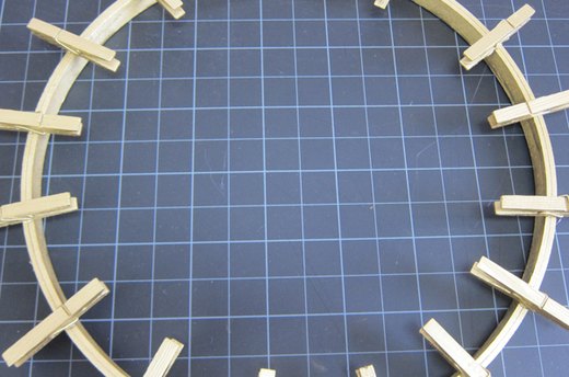 Space Pins Equidistant Apart