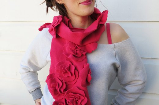 Rosette Scarf