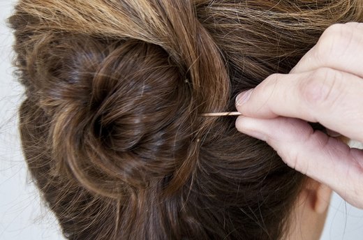 Look #1: Effortless, Voluminous Updo