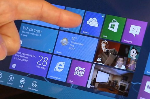 Change the Size of a Tile on the Start Screen in Windows 8