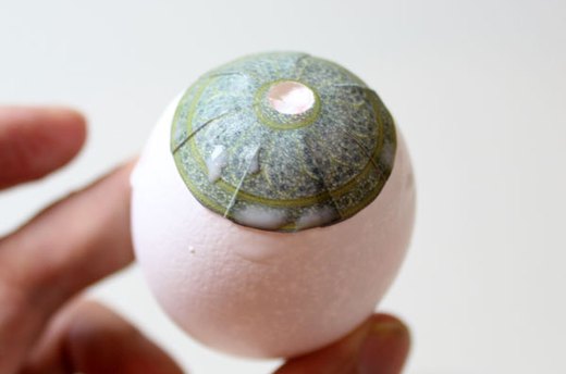 Gluing the Paper to the Egg