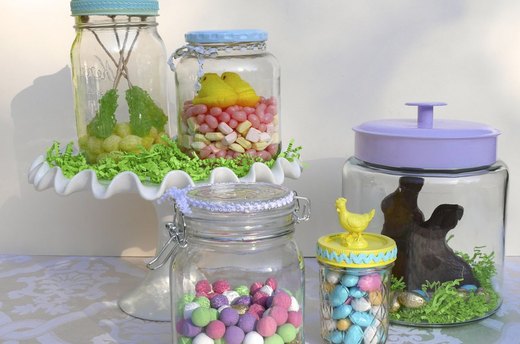 Edible Arrangements: Make Your Own Easter Candy Terrariums