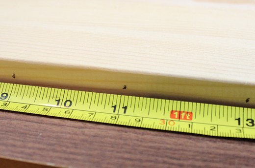 Make Pencil Marks on the Edge of the Wood
