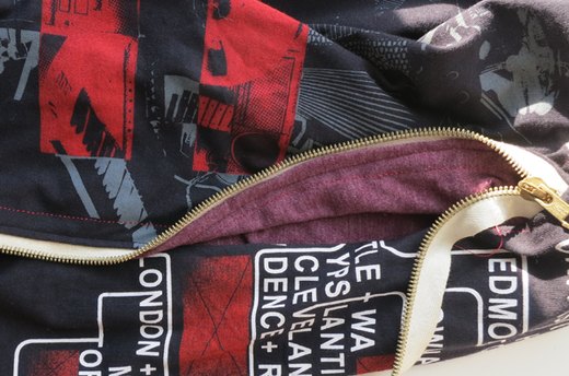 Sewing the Zipper
