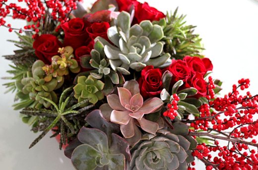 How to Create a Stunning Holiday Centerpiece with Succulents
