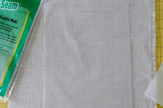 Apply Fusible Backing
