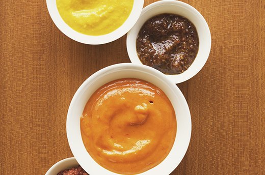 Sauces, jam and other condiments