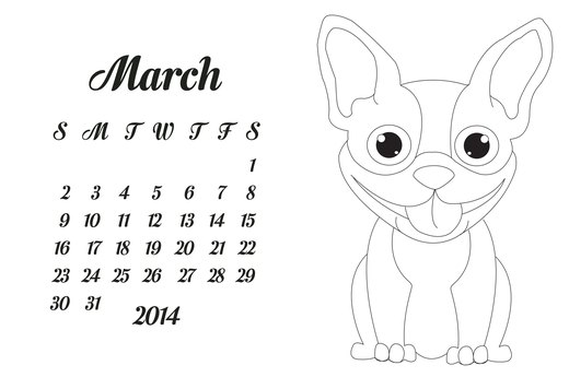 March
