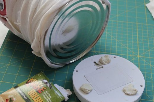 Add a Light to the Base of the Can