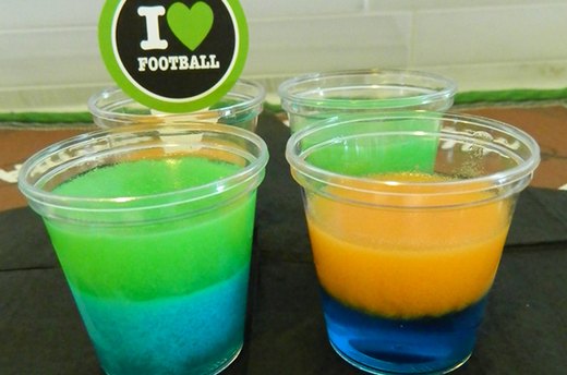 Super Bowl Jelly Shots