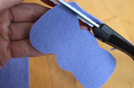 Cut Out a "Bow Tie"