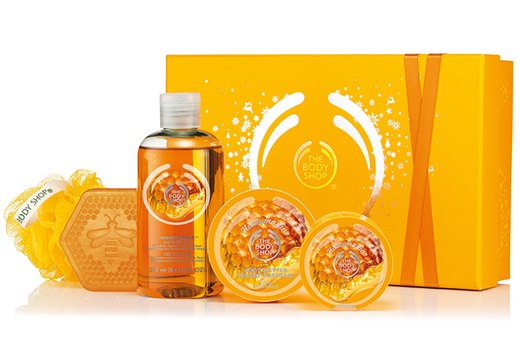 The Body Shop's Festive Small Honeymania Gift Set, $24