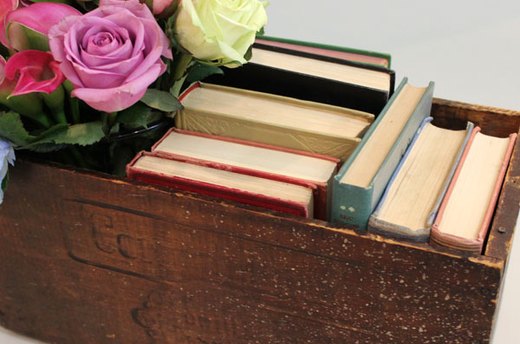 Fill the Box with Books or Journals