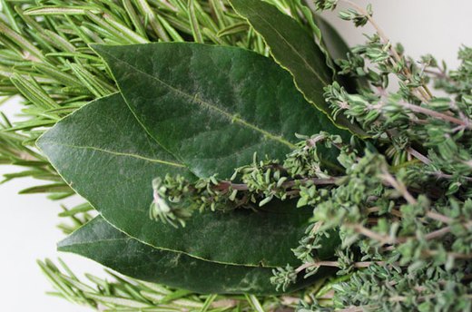 Tie the Bay Leaves to the Wreath