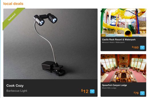 Try Groupon and LivingSocial