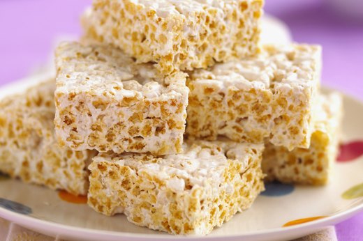 Rice Krispie Ice Cream Bars
