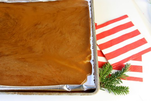 Pouring Toffee