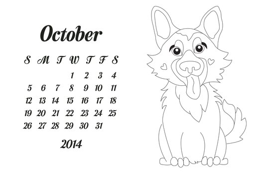 October