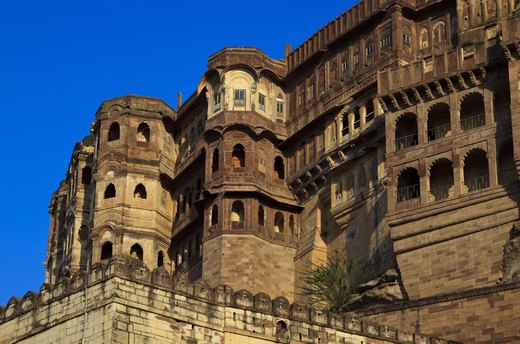 Climbing the Battlements of the Mehrangarh Fort