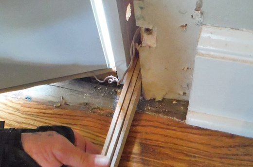 Place the Shims