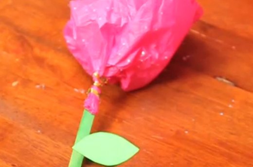 Tissue Paper Bouquet