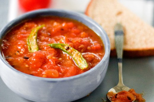 Sweet and Spicy Tomato Chutney