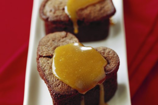 Melt in Your Mouth Caramel Brownies