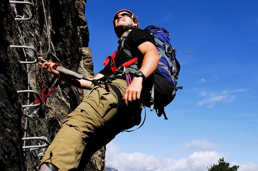 Rock Climb in New Zealand