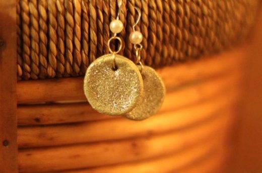 Salt Dough Earrings