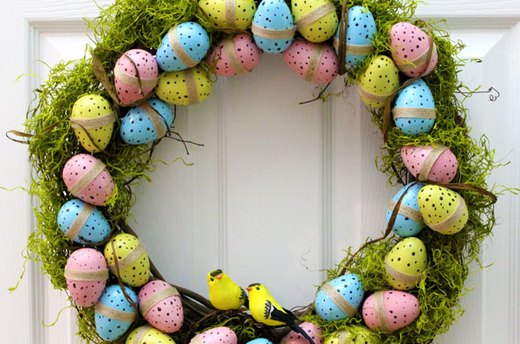 Spring Decor: DIY Easter Wreath