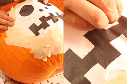 Applying the Template: Tape