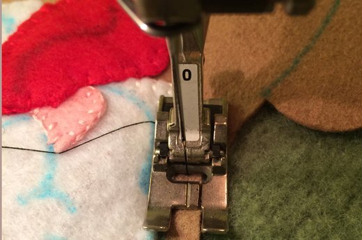 Stitch Dog to Stocking