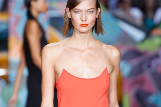 Orange Lips: Tropical Coral