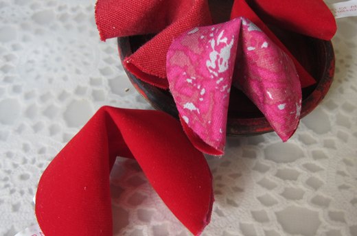 Valentine's Day Fortune Cookie Cards