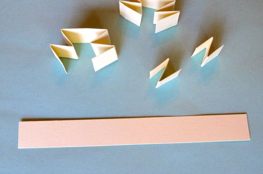 Make accordion folds to make your card pop-up.