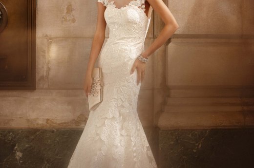 Bridal Trend #4: Illusion Neckline