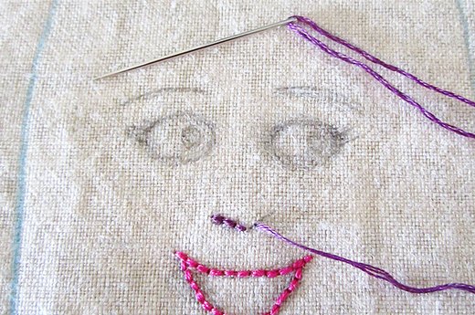 Embroider Remaining Features