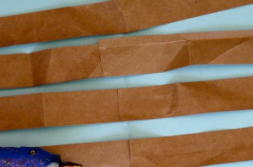 Glue 8 Strips Together