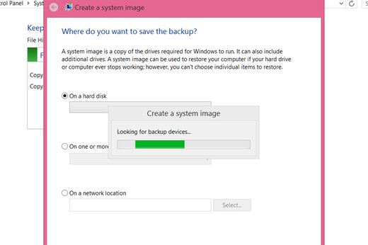 Selecting Your Backup Drive