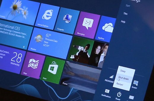 Shut Down Windows 8