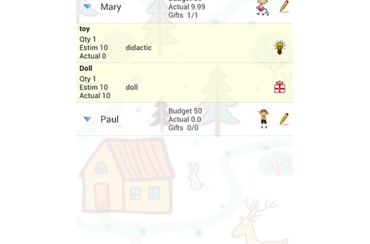 Christmas Gift List (Android)