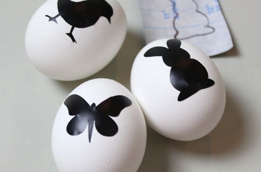 Animal Silhouette Eggs