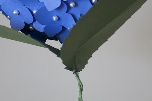 Finishing the Hydrangea