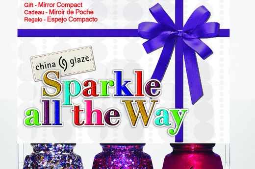 China Glaze Sparkle All the Way Nail Set, $22.50