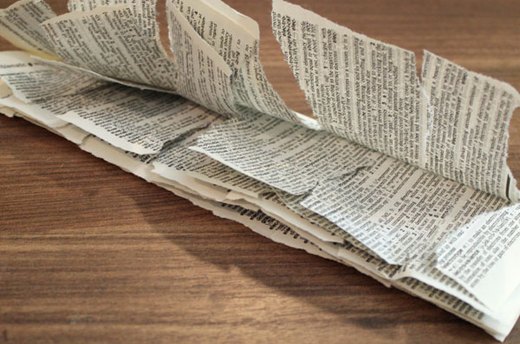 Tear Slits in the Pages