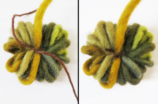 Making the Pom Poms
