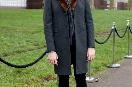 Knee-Length Coat